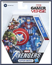 Captain America from Marvel - Gamerverse - Avengers manufactured by Hasbro [Front]