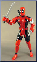 Deadpool from Marvel - Hall of Fame - Series 1 manufactured by Toy Biz [Loose]