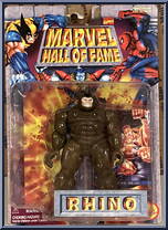 Rhino from Marvel - Hall of Fame - Series 1 manufactured by Toy Biz [Front]
