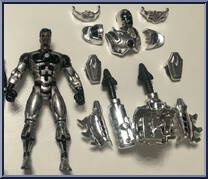 War Machine from Marvel - Hall of Fame - Unmasked manufactured by Toy Biz [Loose]