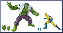 Wolverine / Hulk Action Figure