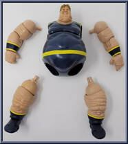 Blob [Build-A-Figure] from Marvel Legends - Blob Series manufactured by Hasbro [Loose]