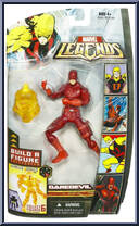 Daredevil (Red) from Marvel Legends - Nemesis Series manufactured by Hasbro [Front]
