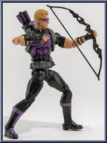 Hawkeye from Marvel Legends - Rocket Raccoon Series manufactured by Hasbro [Loose]
