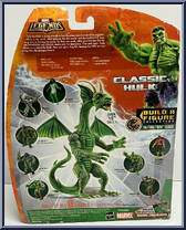 Hulk (Classic) from Marvel Legends - Fin Fang Foom Series manufactured by Hasbro [Back]