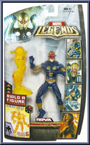 Nova from Marvel Legends - Nemesis Series manufactured by Hasbro [Front]