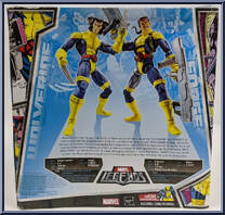 Wolverine / Forge from Marvel Legends - Twin Packs - Series 1 manufactured by Hasbro [Back]