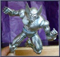 Wolverine (Silver) from Marvel Legends - Exclusives manufactured by Hasbro [Loose]