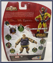 Yellow Jacket (Gold) from Marvel Legends - Blob Series manufactured by Hasbro [Back]