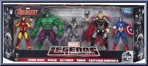 Avengers 5-Pack (Disney Store) from Marvel Legends - Infinite Series - Exclusives manufactured by Hasbro [Front]