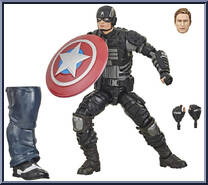 Captain America (Stealth) (Gamerverse) from Marvel Legends - Infinite Series - Joe Fixit Series manufactured by Hasbro [Loose]