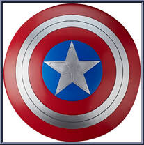 Captain America Shield from Marvel Legends - Infinite Series - Role Play manufactured by Hasbro [Loose]