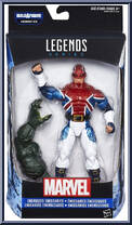 Captain Britain from Marvel Legends - Infinite Series - Abomination Series manufactured by Hasbro [Front]
