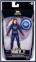 Captain Carter (Stealth Suit) from Marvel Legends - Infinite Series - Exclusives manufactured by Hasbro [Front]