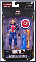 Captain Carter from Marvel Legends - Infinite Series - Watcher Series manufactured by Hasbro [Front]