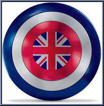 Captain Carter's Shield from Marvel Legends - Infinite Series - Role Play manufactured by Hasbro [Loose]