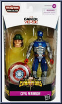 Civil Warrior (Gamerverse) from Marvel Legends - Infinite Series - Mr. Hyde Series manufactured by Hasbro [Front]