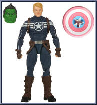 Commander Rogers from Marvel Legends - Infinite Series - Totally Awesome Hulk Series manufactured by Hasbro [Loose]