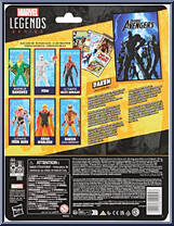 Daken (Wolverine) (Dark Avengers) from Marvel Legends - Infinite Series - Comic Accessories manufactured by Hasbro [Back]