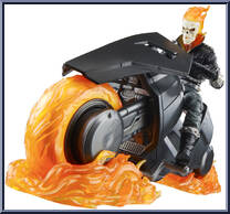 Ghost Rider (Danny Ketch) and Bike from Marvel Legends - Infinite Series - Marvel 85th Anniversary manufactured by Hasbro [Loose]