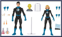 Franklin Richards / Valeria Richards (Fantastic Four) from Marvel Legends - Infinite Series - Multi-Packs manufactured by Hasbro [Loose]