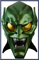 Green Goblin Helmet (Spider-Man: No Way Home) from Marvel Legends - Infinite Series - Role Play manufactured by Hasbro [Loose]
