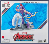 Hawkeye with Sky-Cycle from Marvel Legends - Infinite Series - Avengers - Beyond Earth's Mightiest manufactured by Hasbro [Front]