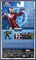Iron Man (Gamerverse) from Marvel Legends - Infinite Series - Abomination 2020 Series manufactured by Hasbro [Back]