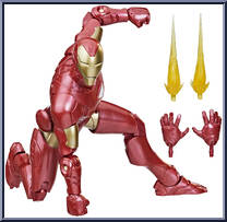 Iron Man (Extremis) from Marvel Legends - Infinite Series - Puff Adder Series manufactured by Hasbro [Loose]