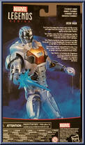 Iron Man (Starboost Armor) (Gamerverse) from Marvel Legends - Infinite Series - Exclusives manufactured by Hasbro [Back]