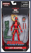 Lady Deadpool from Marvel Legends - Infinite Series - Sauron Series manufactured by Hasbro [Front]
