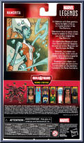 Namorita from Marvel Legends - Infinite Series - Void Series manufactured by Hasbro [Back]