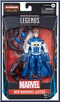 New Warriors Justice from Marvel Legends - Infinite Series - Void Series manufactured by Hasbro [Front]