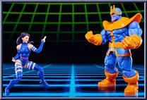 Psylocke vs Thanos from Marvel Legends - Infinite Series - Gamerverse manufactured by Hasbro [Loose]