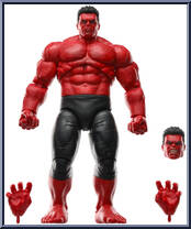 Red Hulk from Marvel Legends - Infinite Series - Captain America: Brave New World manufactured by Hasbro [Loose]
