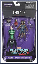 Rocket Raccoon (& Baby Groot) from Marvel Legends - Infinite Series - Mantis Series manufactured by Hasbro [Front]