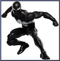Spider-Man (Black Suit) from Marvel Legends - Infinite Series - Secret Wars manufactured by Hasbro [Loose]