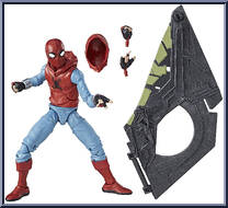 Spider-Man (Homemade Suit) from Marvel Legends - Infinite Series - Vulture Flight Gear Series manufactured by Hasbro [Loose]