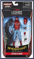 Spider-Man (Homemade Suit) from Marvel Legends - Infinite Series - Vulture Flight Gear Series manufactured by Hasbro [Front]