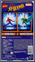 Spider-Man vs Marvel's Vulture from Marvel Legends - Infinite Series - Spider-Man - Animated Series manufactured by Hasbro [Back]