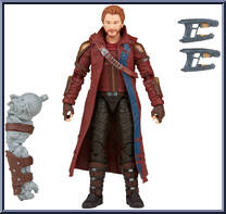 Star-Lord from Marvel Legends - Infinite Series - Korg Series manufactured by Hasbro [Loose]