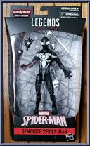 Symbiote Spider-Man from Marvel Legends - Infinite Series - Kingpin Series manufactured by Hasbro [Front]