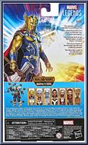 Thor (Armored) from Marvel Legends - Infinite Series - Korg Series manufactured by Hasbro [Back]