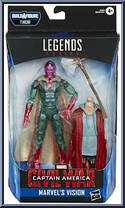 Vision (Civil War) from Marvel Legends - Infinite Series - Bro Thor Series manufactured by Hasbro [Front]