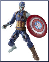 Zombie Captain America Action Figure