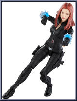 Black Widow from Marvel Legends - Infinity Saga - Captain America - Winter Soldier manufactured by Hasbro [Loose]