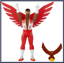 Falcon from Marvel Legends - Retro - Basic Series manufactured by Hasbro [Loose]