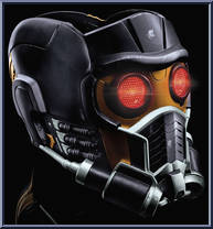 Star-Lord's Helmet from Marvel Legends - Role Play - Series  2 manufactured by Hasbro [Loose]