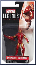 Invincible Iron Man from Marvel Legends Series - Wave  4 manufactured by Hasbro [Front]