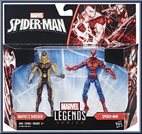 Shocker / Spider-Man from Marvel Legends Series - Comic Packs manufactured by Hasbro [Front]